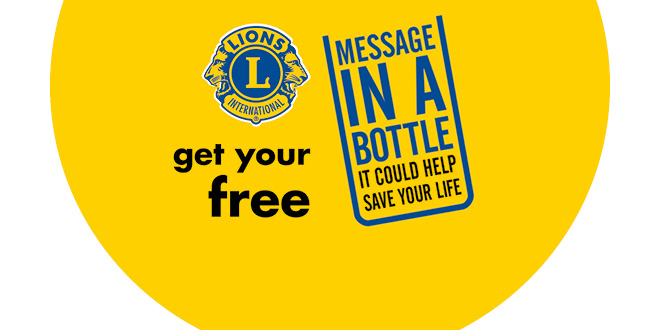 Haywards Heath Lions Club Promote Message In A Bottle Scheme