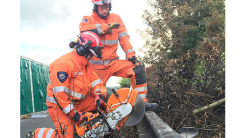 Saving Lives Firefighter Charlotte Eastwell