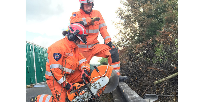 Saving Lives Firefighter Charlotte Eastwell