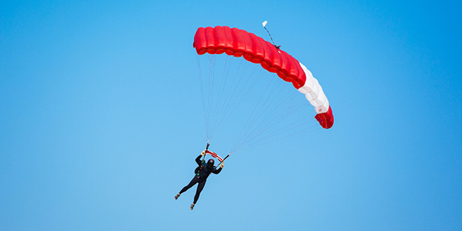 Skydiving To Save The Heart Of Horsted Keynes