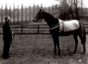 Image 031  Jack with the Queen Mother's horse 'Gay Record-web