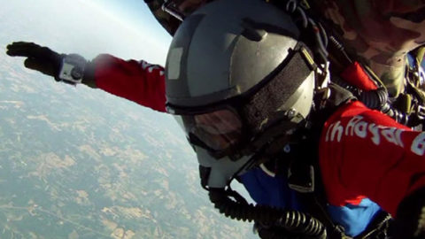 80 Years Young And Attempting To Beat His Own Skydiving World Record