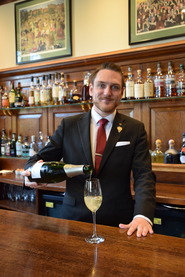 Sean Arthur, the Head Sommelier