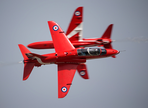 Photo Courtesy of RAF Aerobatic Team Photographers