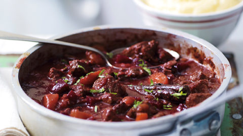 Hearty Beef & Beetroot Stew
