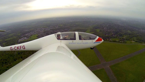 Flying High With The Surrey Hills Gliding Club