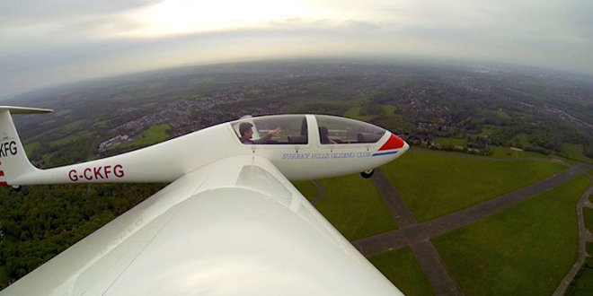 Flying High With The Surrey Hills Gliding Club