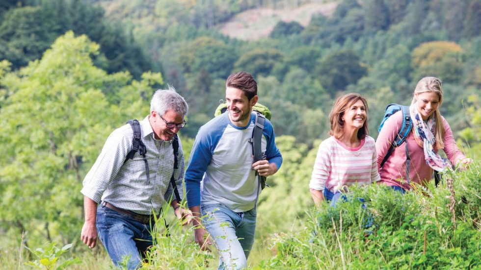 Sponsored Walk For Charity In Sussex