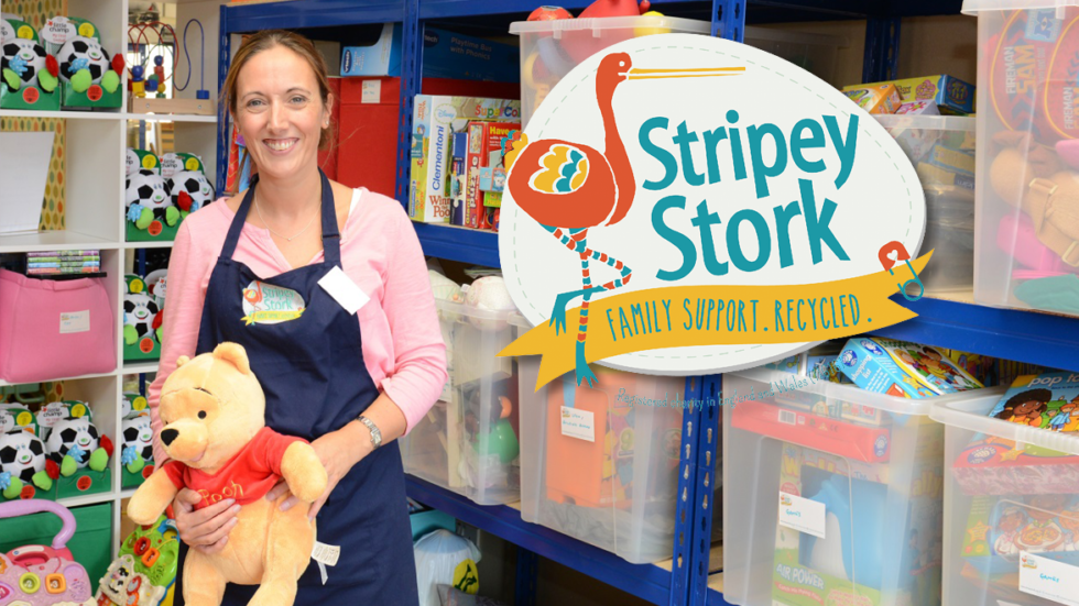 Meet The Caring Stripey Stork