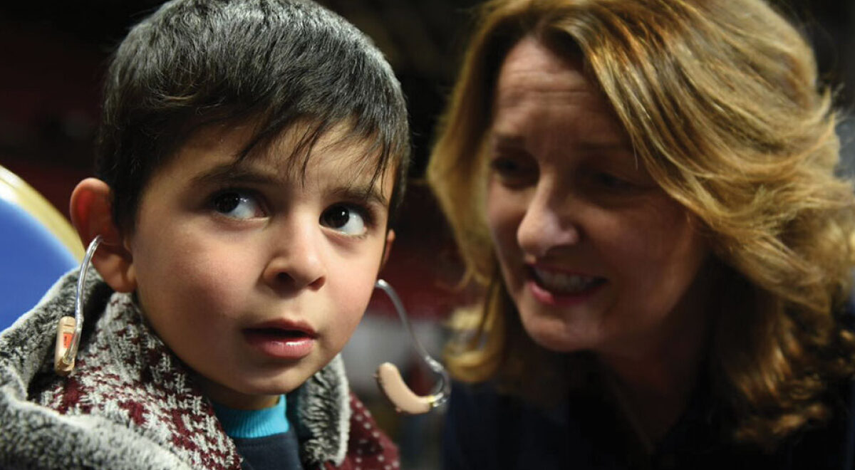 Julie Gives The Gift Of Hearing To Armenia