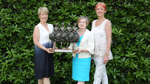 Ex-Bush Davies School Students Reunited To Unveil A Very Special Commemorative Statue