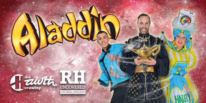 Win A Pair Of Tickets To See Aladdin At The Hawth
