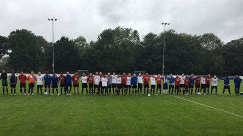 Footie Fundraisers Get Their Kicks For The Mark Lay Foundation
