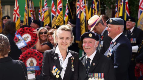 Horley Royal British Legion Members Pay Tribute To War Dead