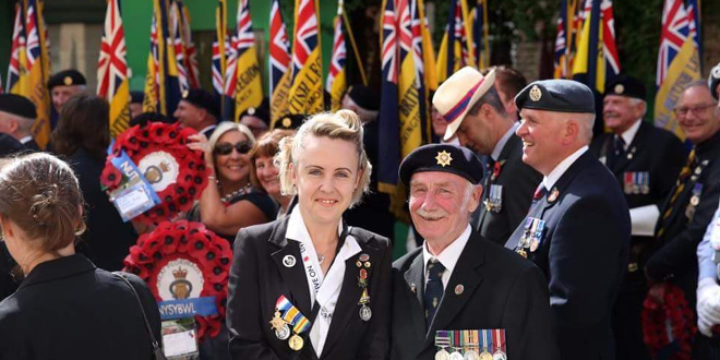Horley Royal British Legion Members Pay Tribute To War Dead