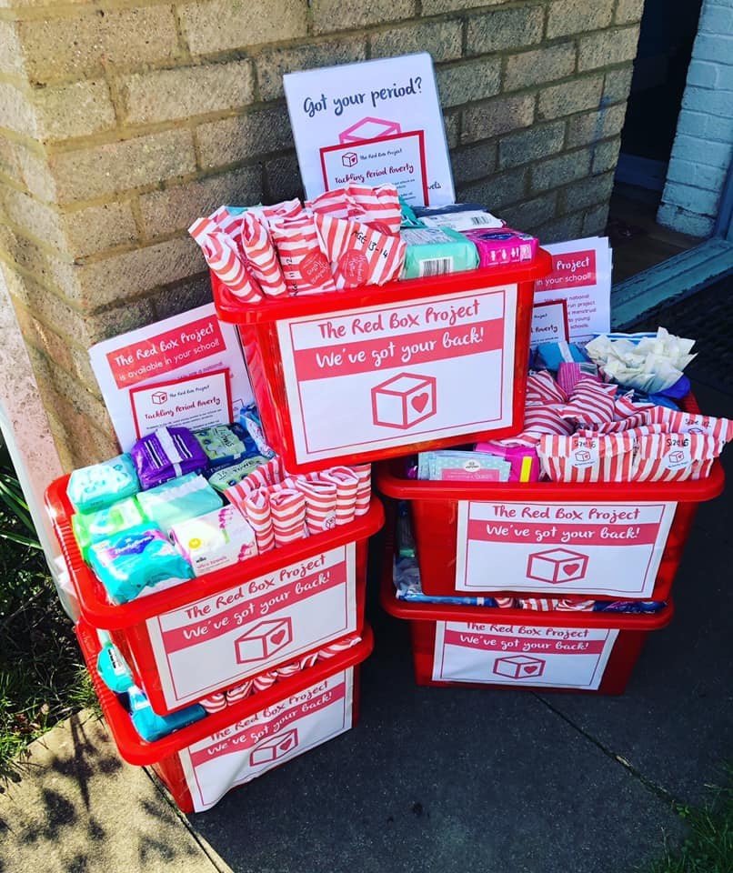 The Red Box Project Helping To Beat Period Poverty RH Uncovered