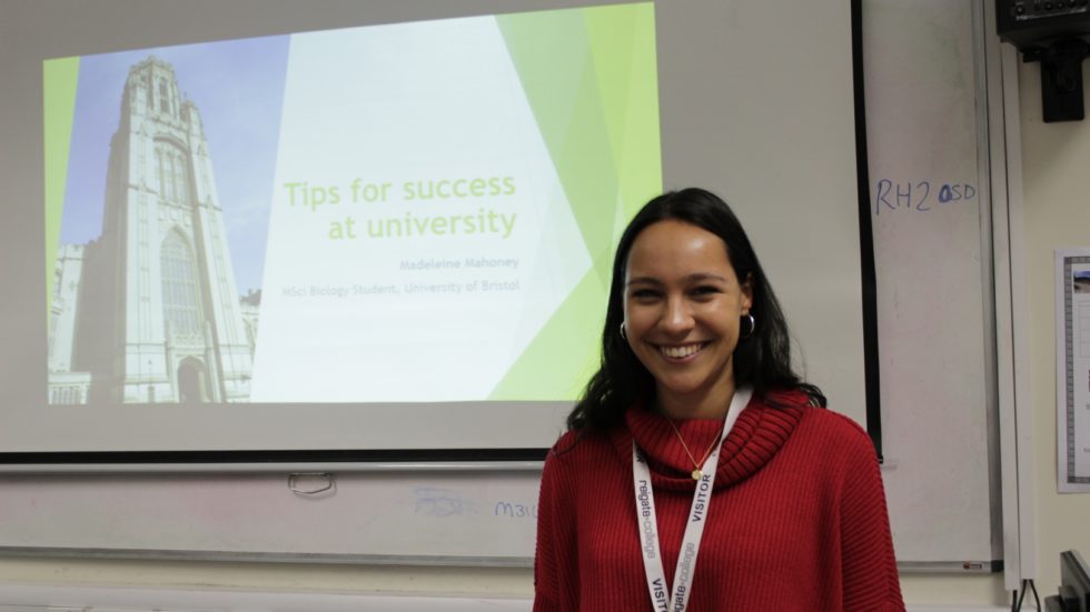 Former Reigate College Student Returns As Part Of Degree Course