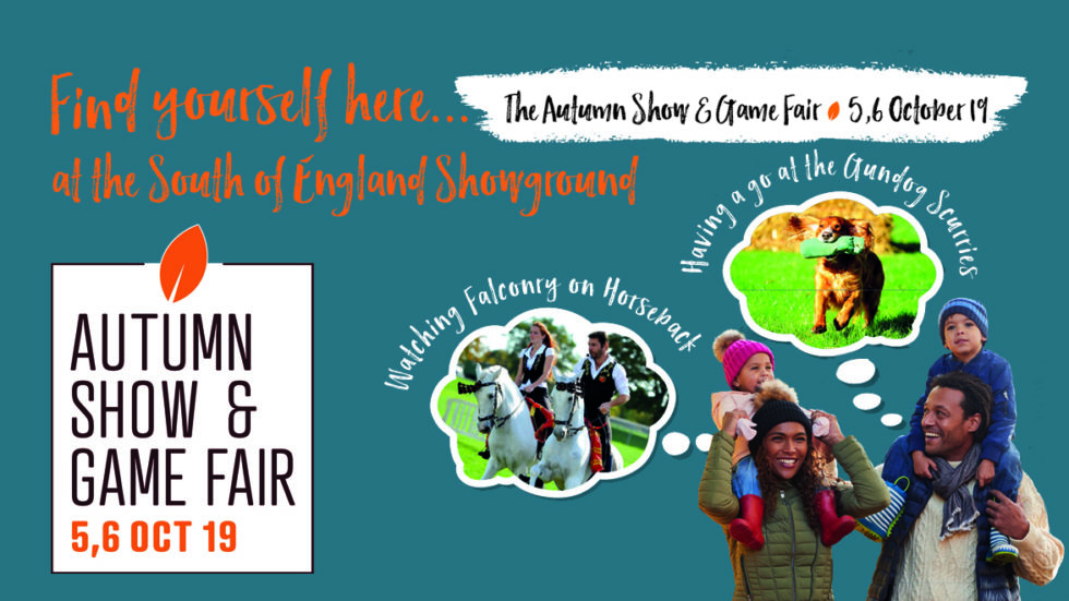 Autumn Show & Game Fair Comes To The South Of England Showground This October