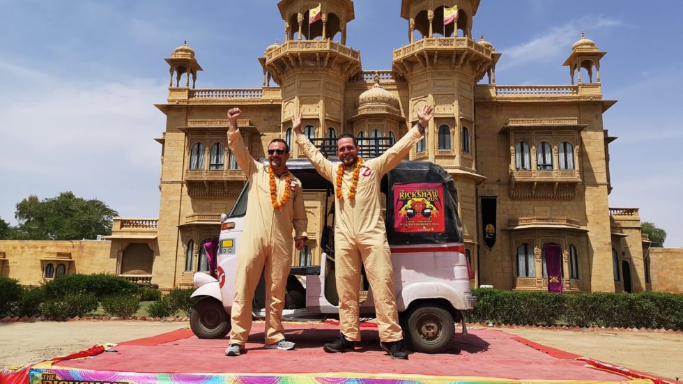 Crawley Down’s Toby & Tim’s Rickshaw Passage To India