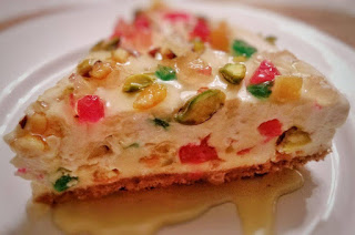 Crazily Good Christmassy Creamy Cassata Cheesecake