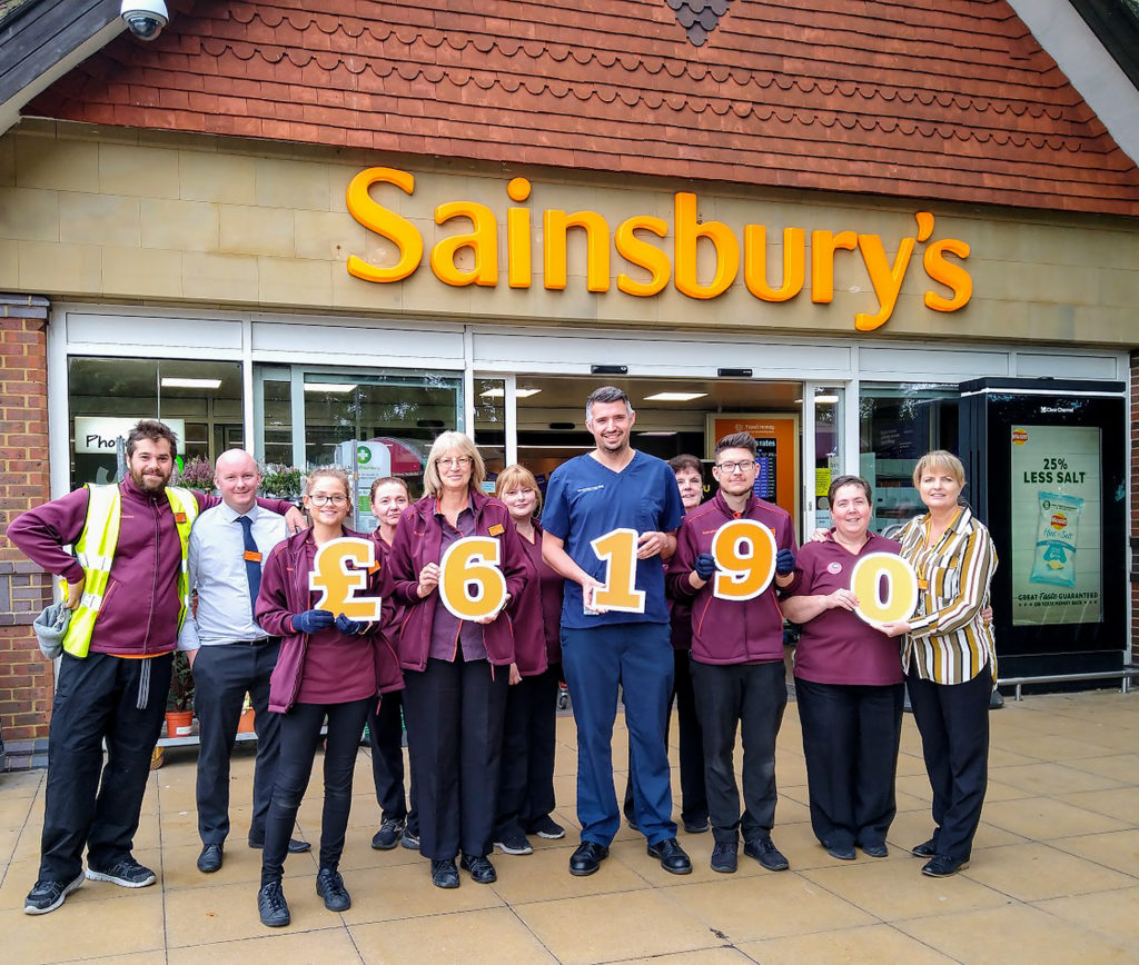 East Grinstead Shoppers Raise £6,000 For QVH Charity RH Uncovered