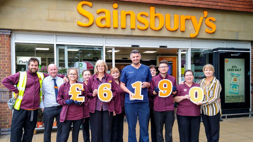 East Grinstead Shoppers Raise £6,000 For QVH Charity