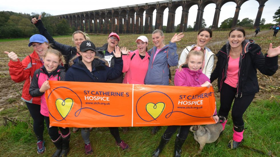 Mid Sussex Hikers Step Out In The Rain For Local Hospice