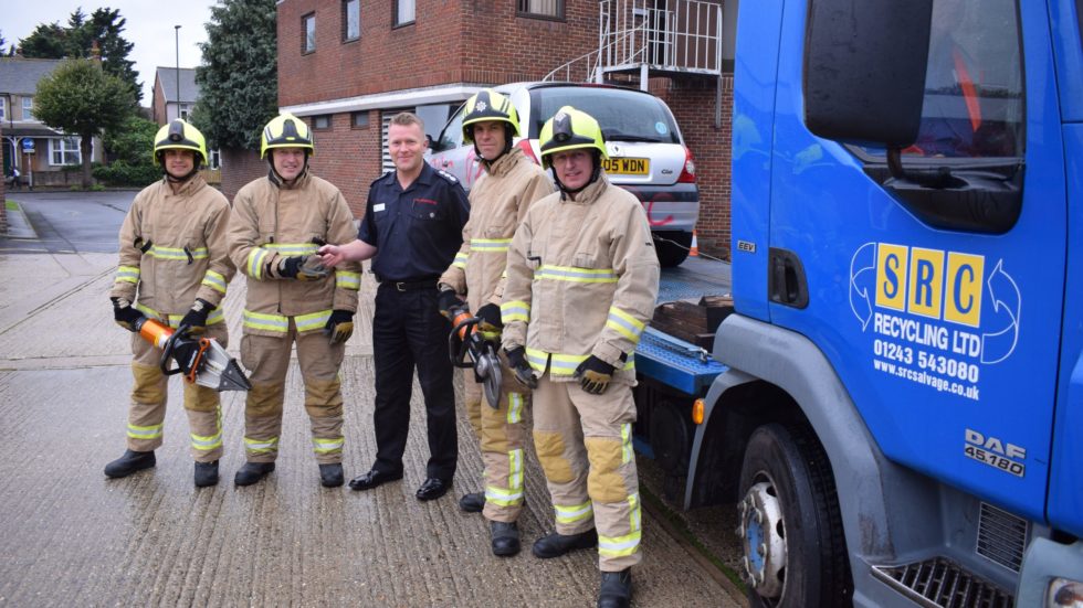 West Sussex Fire & Rescue Service Chief’s Car Wrecked