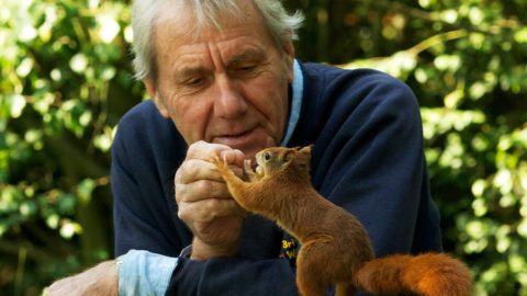 BWC Owner David Mills With Squirrel