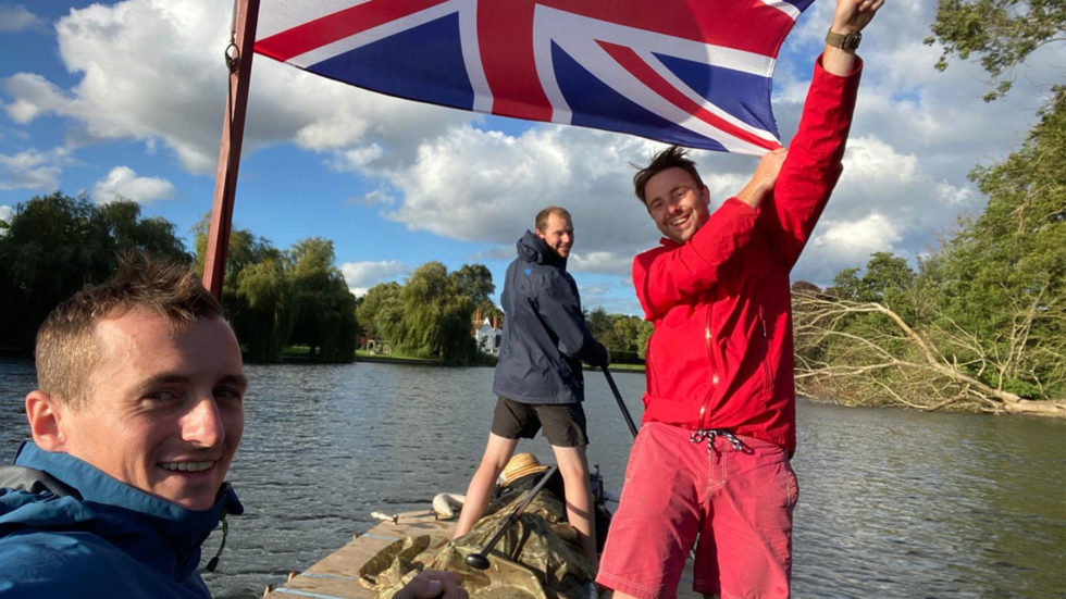 3 ‘Muppets’ And A Home-made Raft Raise Over £11,000 For Local Hospice