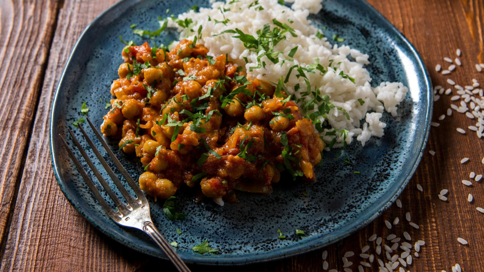 Spiced Chickpea And Tomato Stew