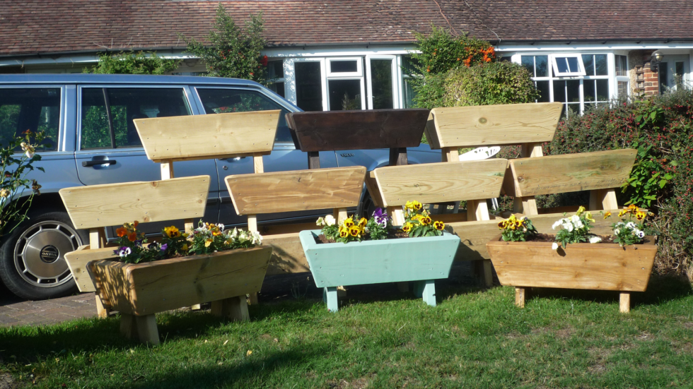 Haywards Heath Lions Club Member Raises Over £2,000 Selling Garden Planters