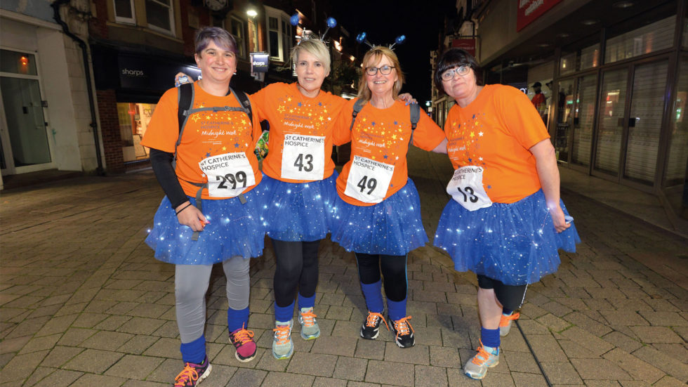 Join St Catherine’s Hospice Midnight Walk This Christmas