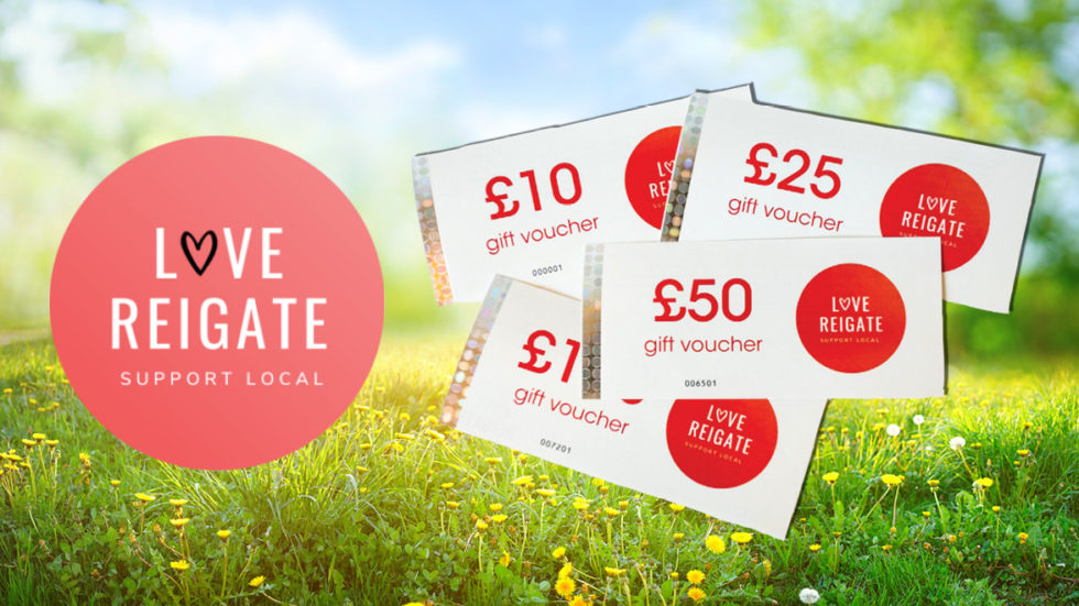 CLOSED – WIN £100 In Love Reigate Vouchers