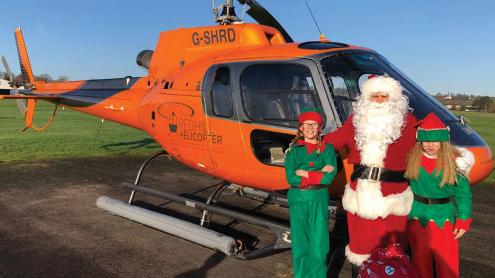 Get Ready For Santa’s Helicopter Landing At Reigate Priory School