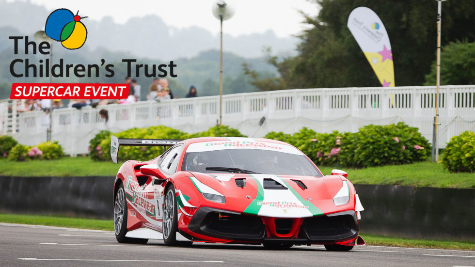 CLOSED – WIN A Family Ticket To The Children’s Trust Supercar Event