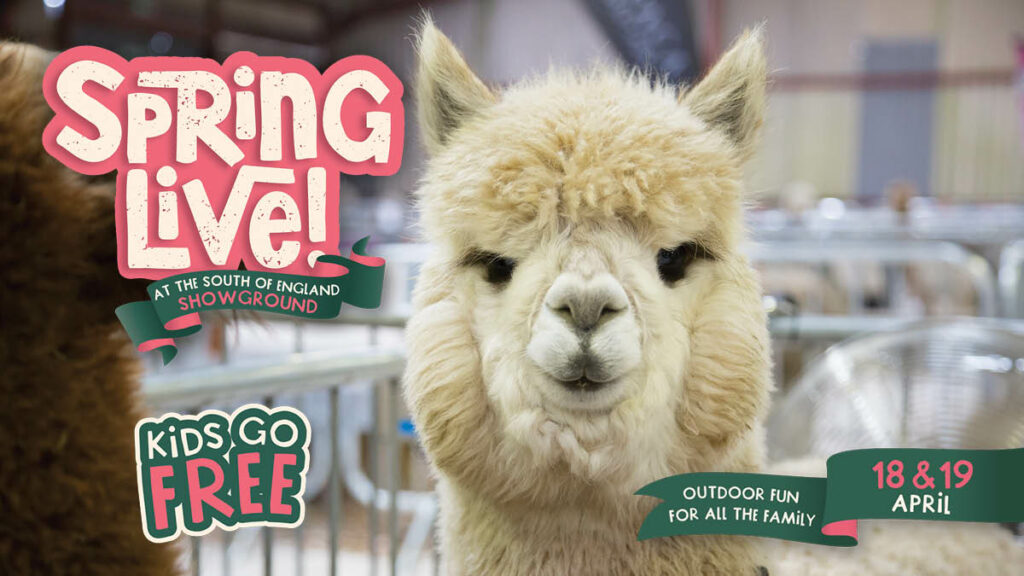 You could WIN a family ticket to Spring Live! 2026