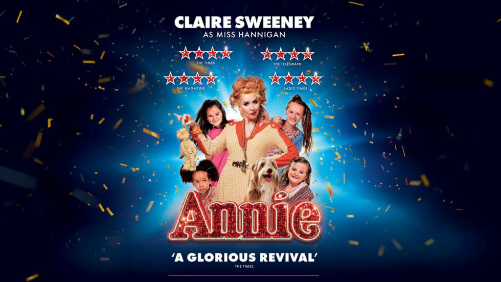 Win a family ticket to see Annie at The Hawth